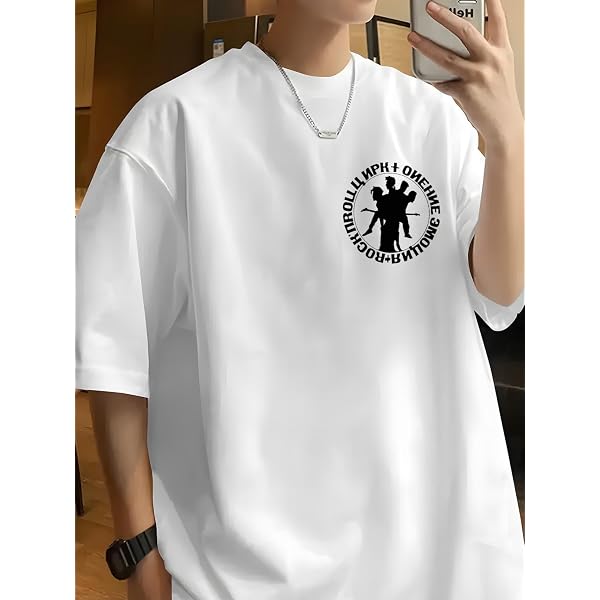 BOOWY ロングスリーブTシャツ Amazon | [HCZION] メンズ 長袖 ボウイ Boowy Boøwy Tシャツ ロンT